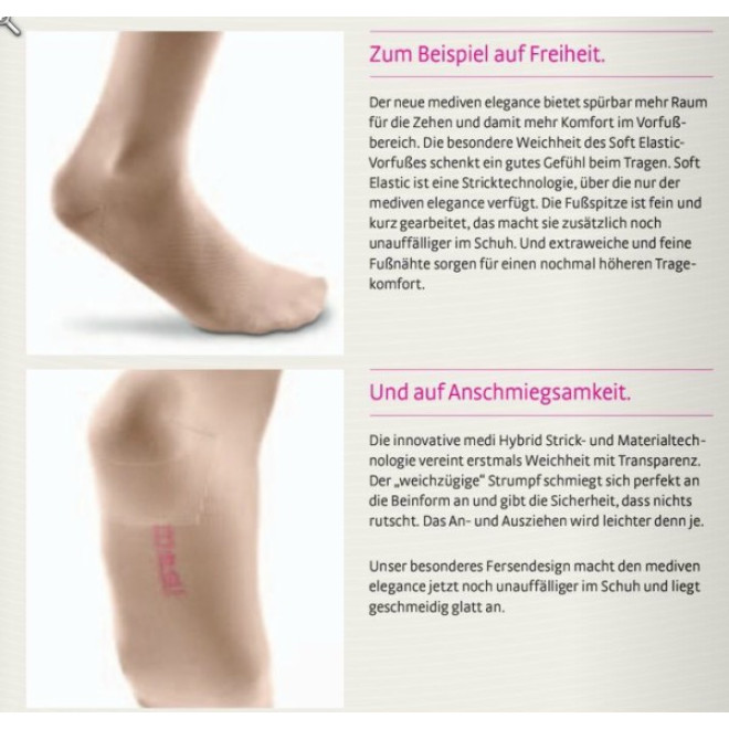 Mediven Elegance Kompressionsstrumpfhose AT