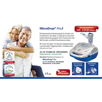 Inhalationsgerät MicroDrop Pro 2 MPV MEDICAL GmbH